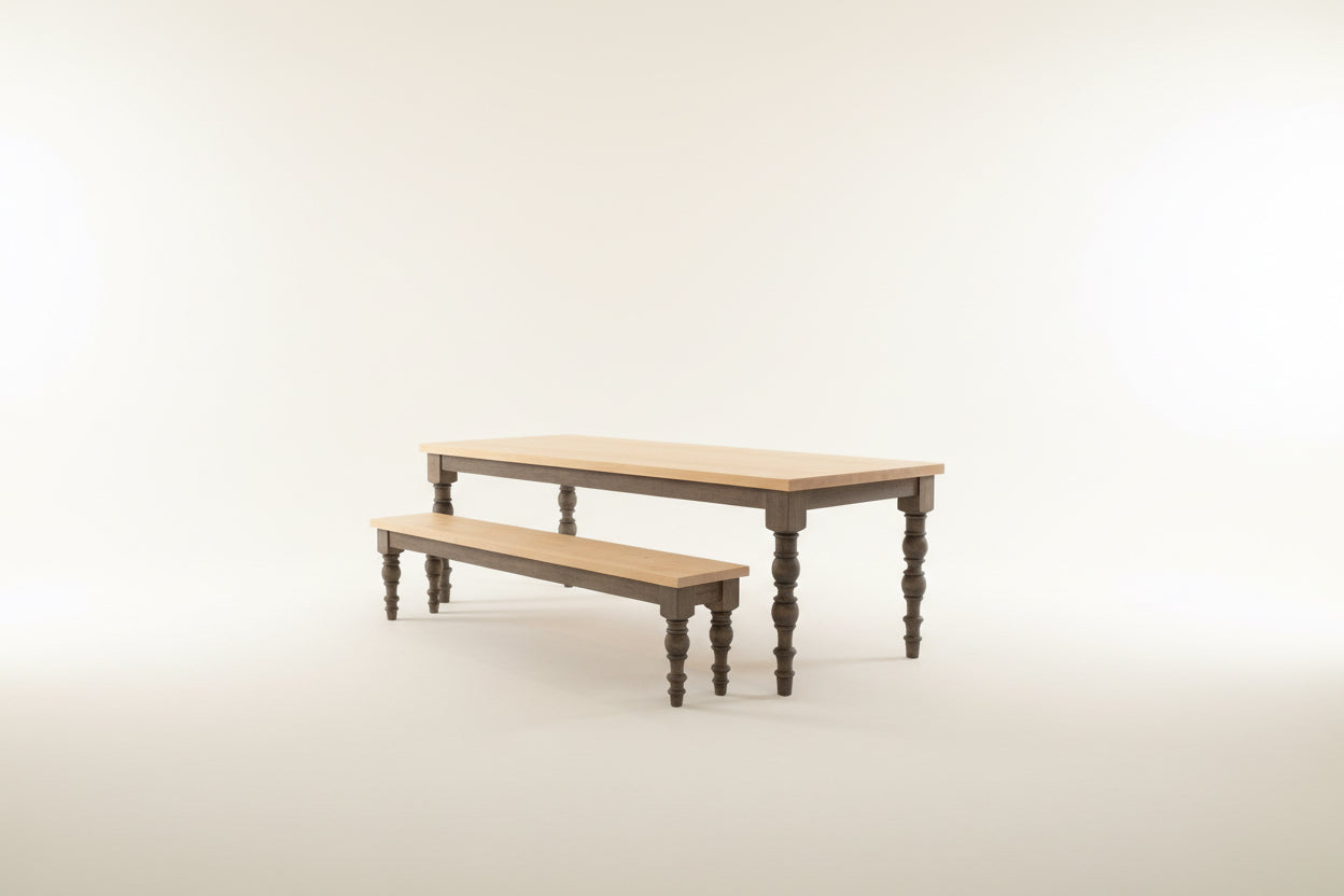 Modern Chunky Bench Leg