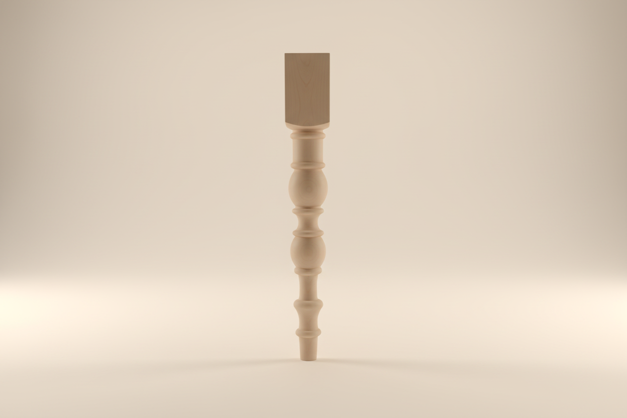 Modern Chunky Table Leg