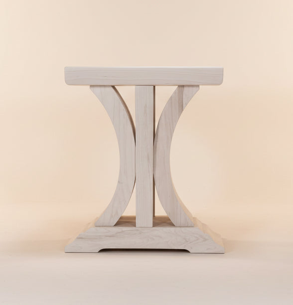 Crescent Trestle Bench Set (Subscription)